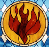 Holy Spirit Fire Dove Image